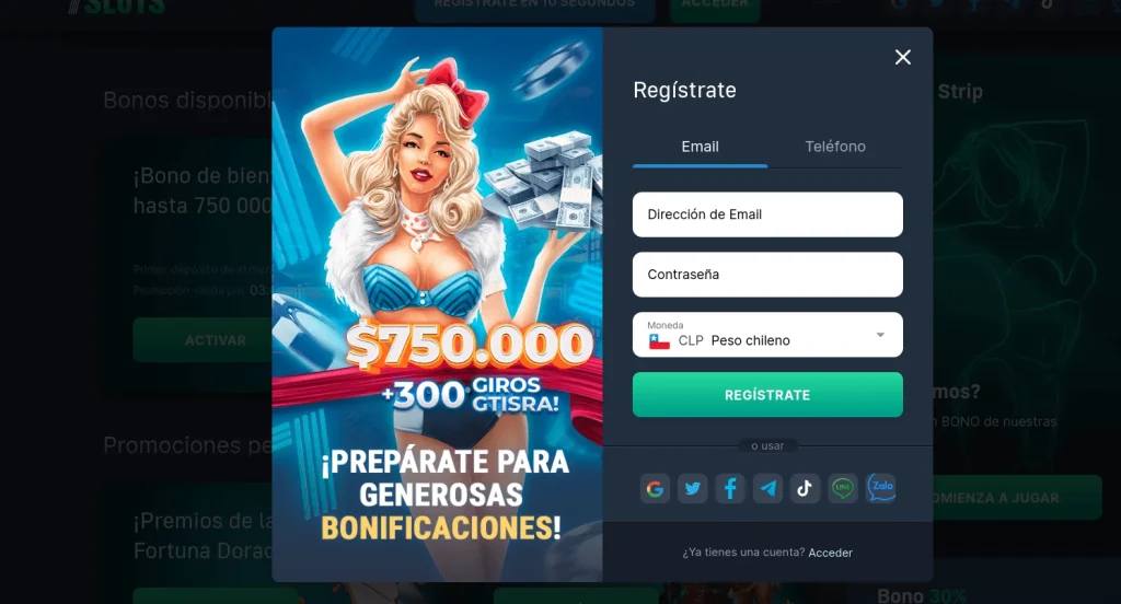 Casino 7Slots en Chile